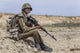 Soviet Paratrooper in Afghanistan Poster Print by Oleg Zabielin