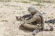 Soviet Paratrooper in Afghanistan Poster Print by Oleg Zabielin.