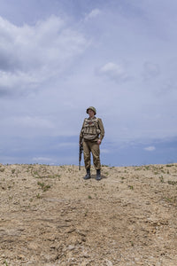 Soviet Paratrooper in Afghanistan Poster Print by Oleg Zabielin