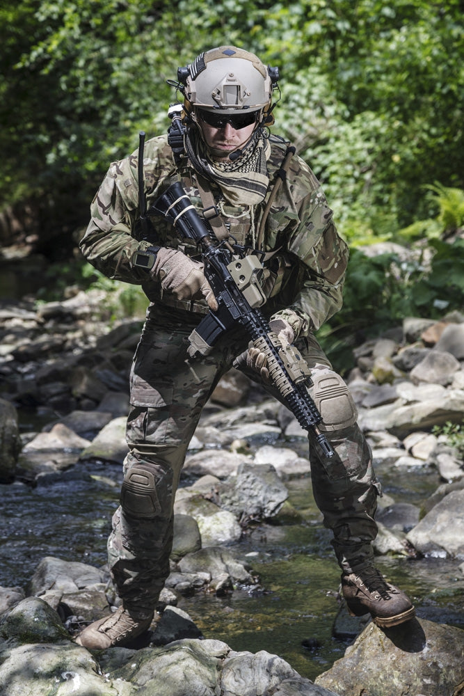 United States Army Ranger in the Mountains Poster Print