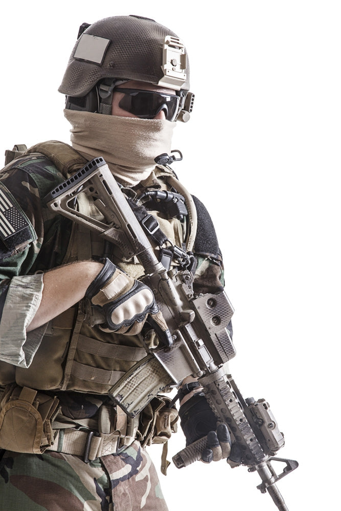 U.S. Marine Corps MARSOC Raider Poster Print by Oleg Zabielin