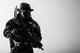 U.S. Special Forces Soldier Poster Print showcasing a soldier with jungle hat and Shemagh scarf.