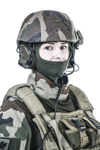 Female Paratrooper of French 1st Marine Infantry Parachute Regiment Poster Print by Oleg Zabielin
