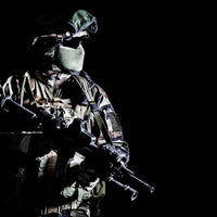 French Paratrooper with Weapon Poster Print by Oleg Zabielin