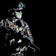 French Paratrooper with Weapon Poster Print by Oleg Zabielin