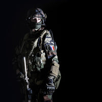 French Paratrooper with Weapon Poster Print by Oleg Zabielin