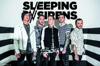 Sleeping With Sirens - Stripes Poster Print (34x22)