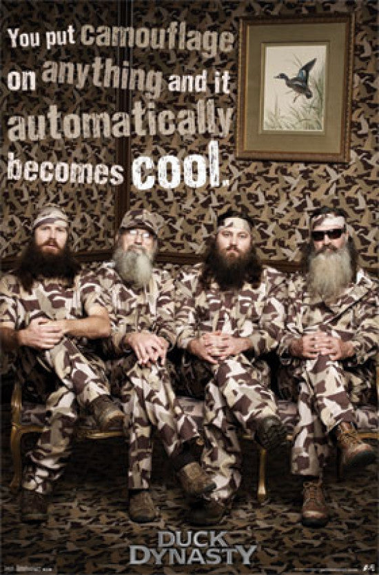 Duck Dynasty Camo Poster Print - 24x36 | Posterazzi