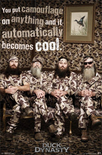 Duck Dynasty Camo Poster Print - 24x36 | Posterazzi