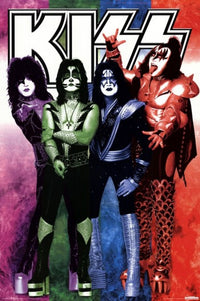 Kiss - Colors Rolled Poster Print - Item # VARPYR241104