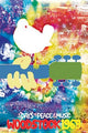 Woodstock Tie Dye Poster Print - 24x36 Rolled Art
