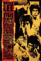 Bruce Lee Montage Poster showcasing iconic moments from martial arts history.