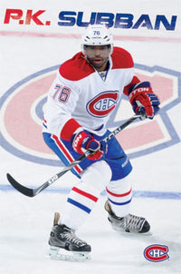 P.K. Subban Montreal Canadiens Poster Print - 22x34