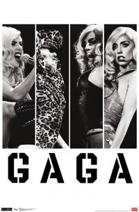Lady Gaga Photo Bars Poster Print - 24x36 Rolled Poster