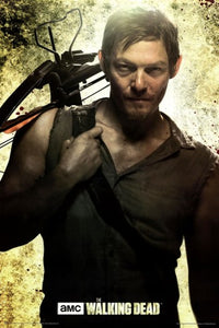 Walking Dead Daryl Poster Print - 24x36 Rolled Artwork