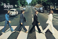 The Beatles Abbey Road Mural Poster Print - 40x60