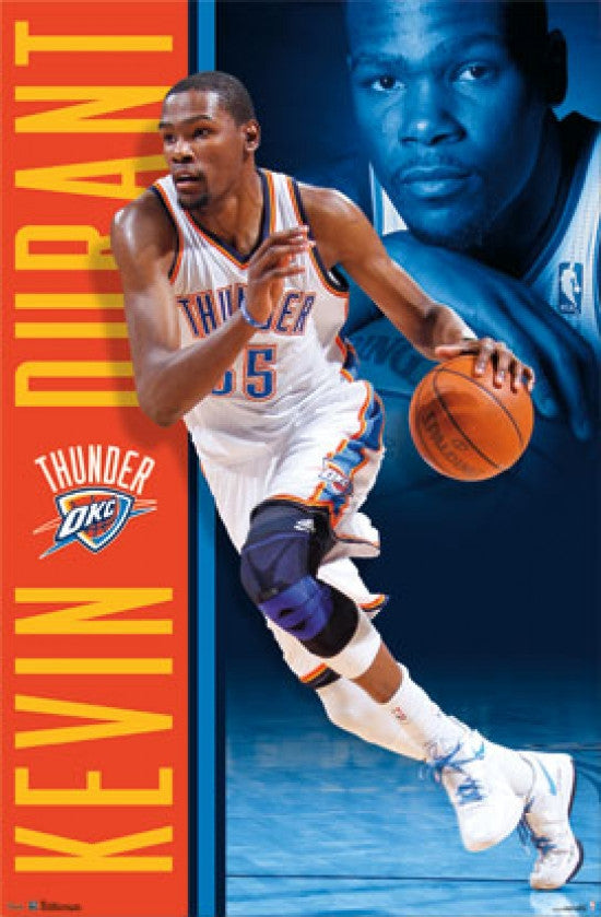 Kevin Durant 2013 NBA Poster Print - 24x36