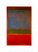 Violet, Green and Red Poster Print by Mark Rothko - 12x16