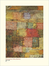 Florentine Villa District Poster Print by Paul Klee - 22x30