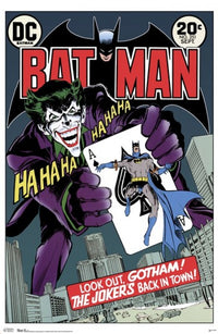Batman - Joker Comic Cover Poster Print (22x34)