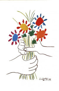 Petite Fleurs Poster Print by Pablo Picasso - 24x36