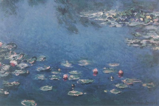 Monet Water Lilies Poster Print on premium quality paper