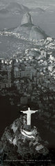 Rio De Janeiro Cristo Redent Poster showcasing iconic landmark