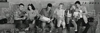Friends - Lunch On a Skyscraper Rolled Poster Print
