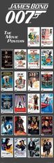 James Bond Movie Poster Door Print - 21x62 Rolled Poster
