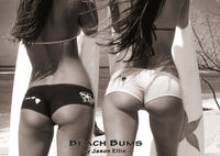 Beach Bums Mural Poster (55 x 39) featuring vibrant beach scene.