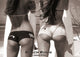 Beach Bums Mural Poster (55 x 39) featuring vibrant beach scene.
