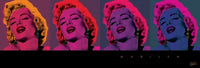 Marilyn Monroe Pop Art Poster Print - 36x12 Size