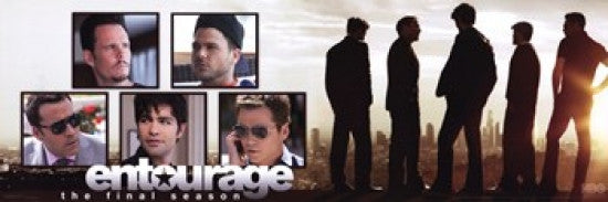 Entourage Season 8 Slim Poster Print - 36x12