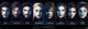 Game of Thrones Characters Slim Poster Print 36x12