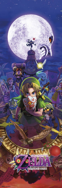 Zelda Majora's Mask Poster Print - 12x36 Rolled Art