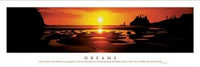 Dreams Poster - Horizontal Art Print in vibrant colors