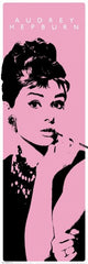 Audrey Hepburn Cigarello Poster - Stylish wall art featuring classic Hollywood elegance.