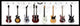 Guitar Heaven Slim Poster Print - 36x12 Rolled Art