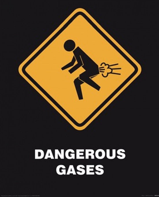 Dangerous Gases Rolled Poster Print - 16x20