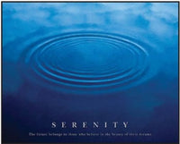 Serenity Poster Print - Rolled Art for Home or Office