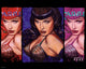 Bettie Page - Colors Rolled Poster Print 20x16