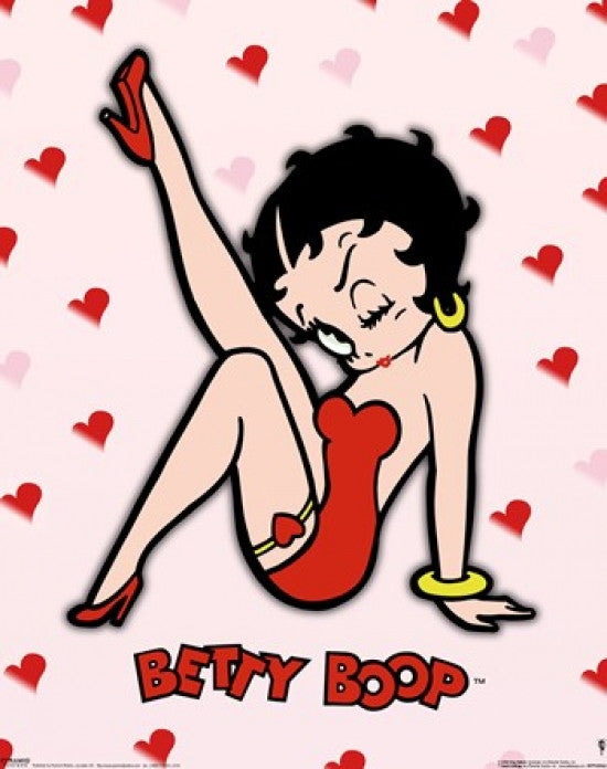 Betty Boop Leg Poster Print - Rolled Art Print 16x20