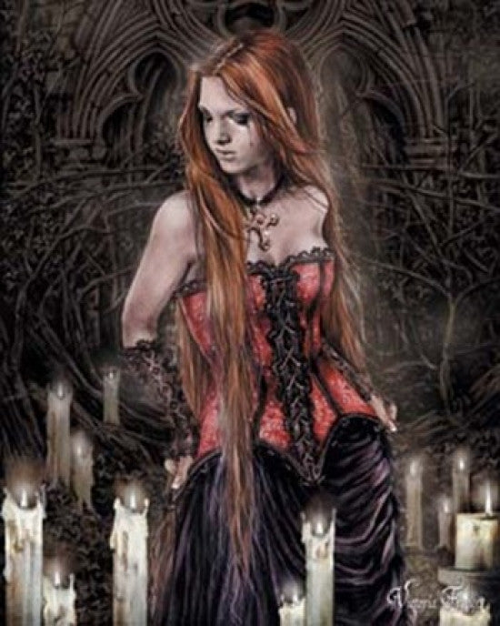 Red Basque Poster Print by Victoria Frances - 16x20