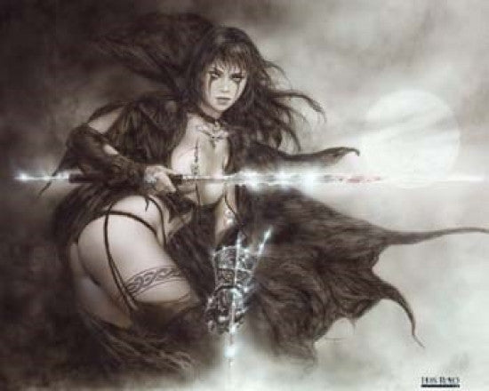 Gothic Artwork Poster Print by Luis Royo - 20x16