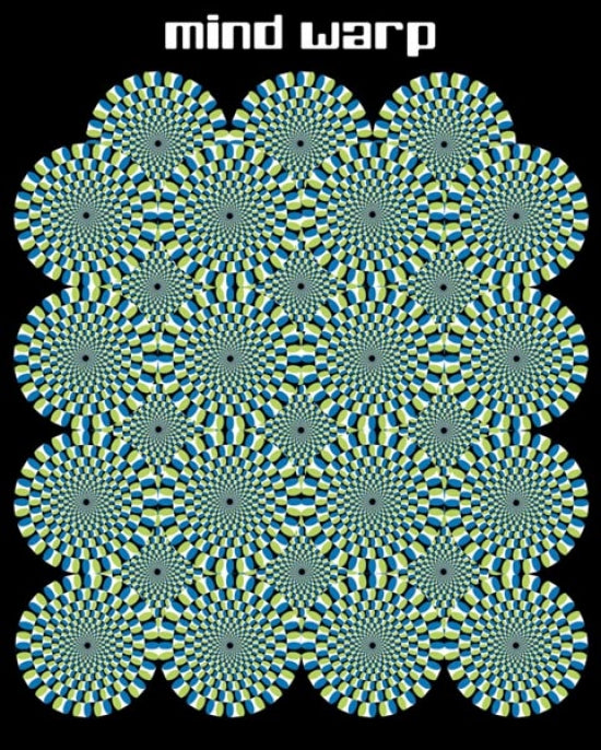Mind Warp Poster Print 16 x 20 - Vibrant Art for Home Décor