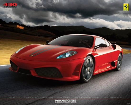 Ferrari 430 Scuderia Poster Print - Rolled Poster