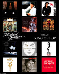 Michael Jackson Albums Poster Print - 16x20 Rolled Poster