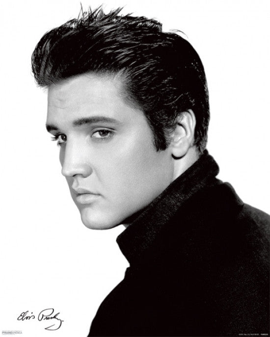 Elvis Presley Portrait Poster Print - 16x20 Rolled Art
