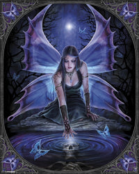 Fairy Immortal Flight Poster by Anne Stokes, featuring enchanting fairies in flight.