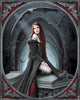 Vampire Await the Night Poster by Anne Stokes, gothic fantasy art.